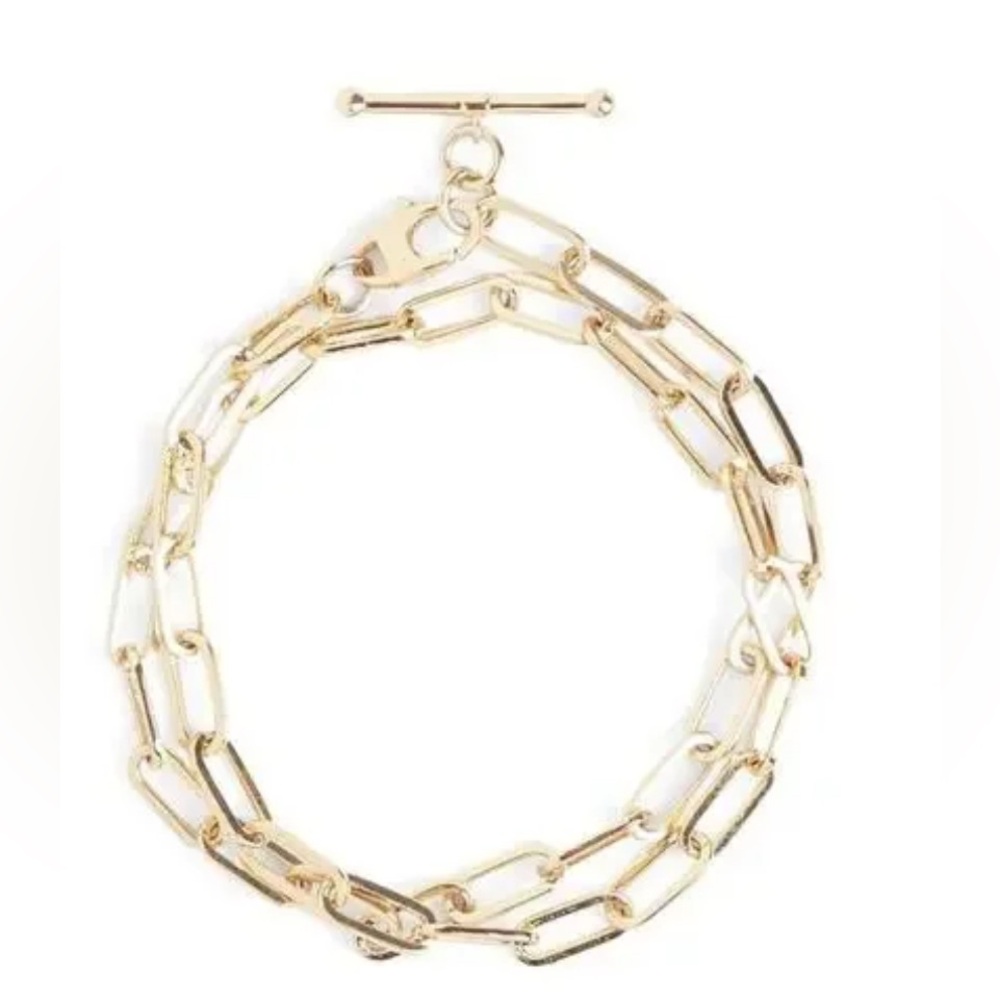 NWT Loren Stewart x Curateur Double Wrap Toggle Bracelet